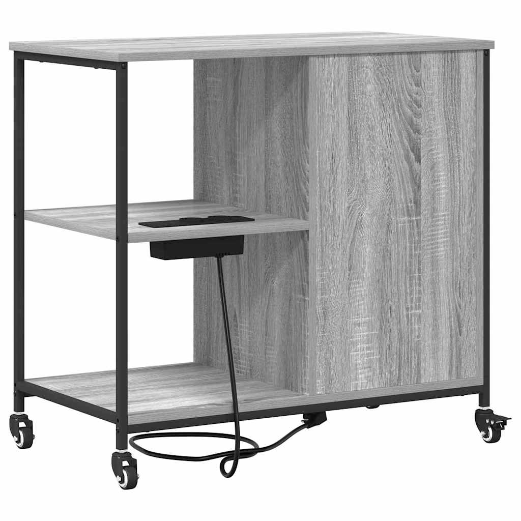 Office Cabinet Grey sonoma 76 x 41 x 72 cm Engineered wood