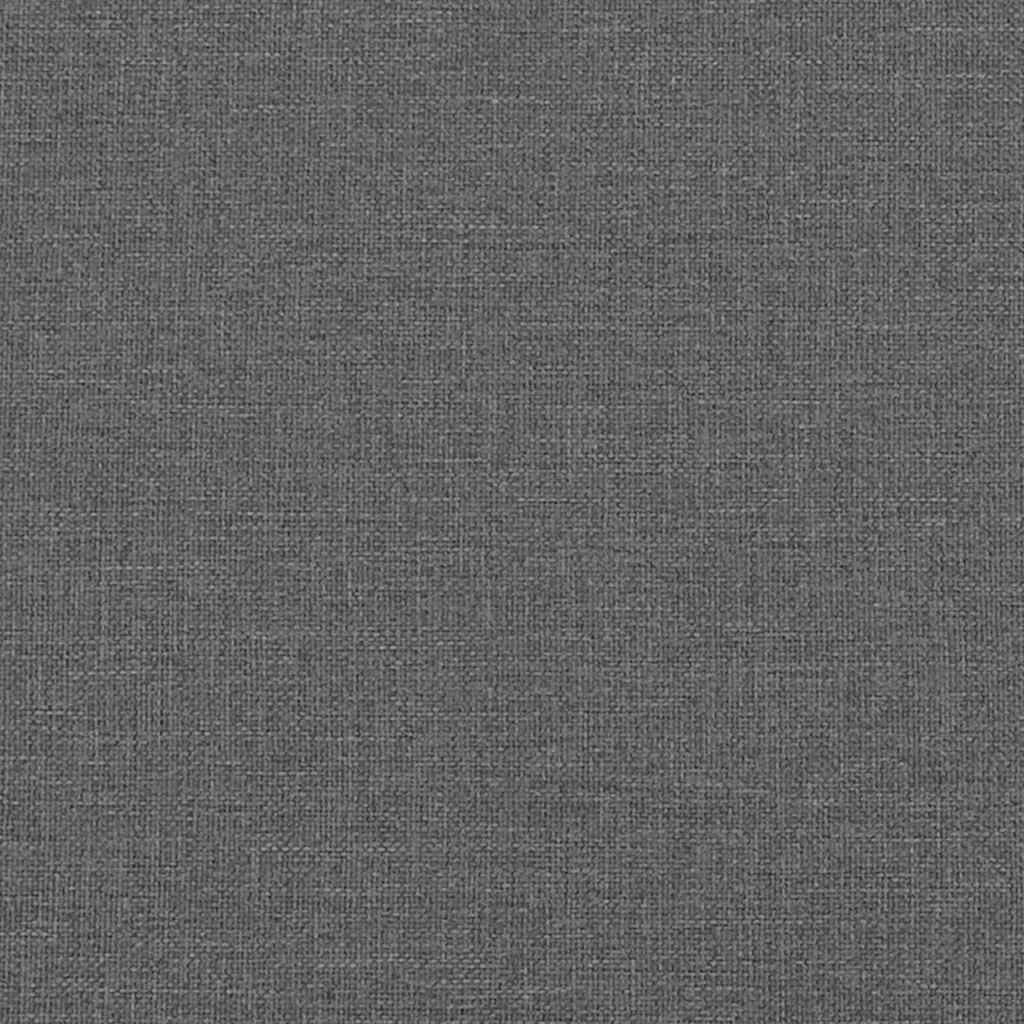 Chesterfield Sofa Chair Dark grey 78.5 x 74.5 x 74.5 cm Fabric