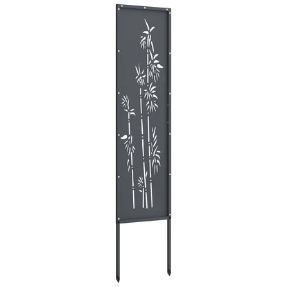 Garden Privacy Screen Anthracite 32 x 140 cm Cold-rolled steel