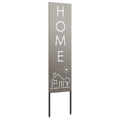 Garden Privacy Screen Rusty 32 x 140 cm Weathering steel