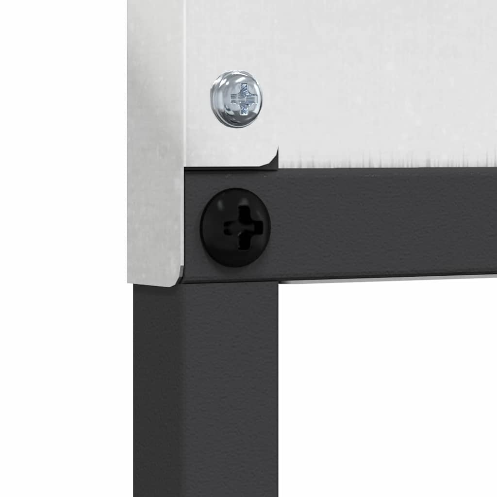 Garden Privacy Screen Silver 50 x 140 cm Stainless steel