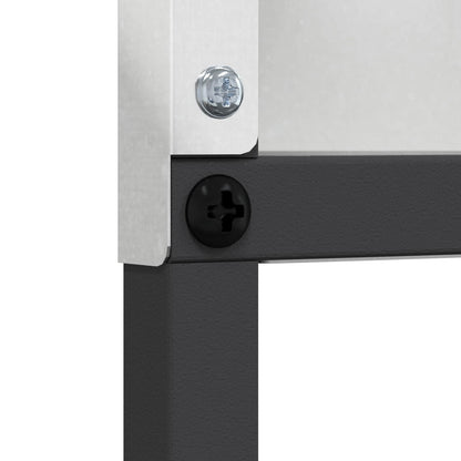 Garden Privacy Screen Silver 50 x 140 cm Stainless steel