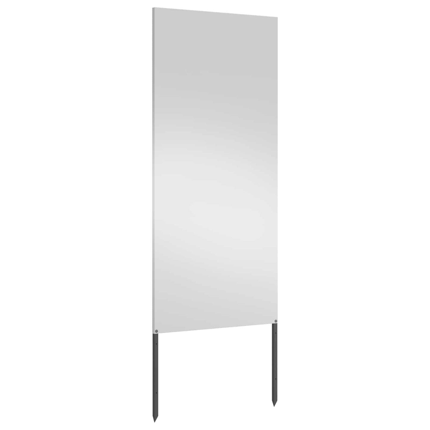 Garden Privacy Screen Silver 50 x 140 cm Galvanised steel