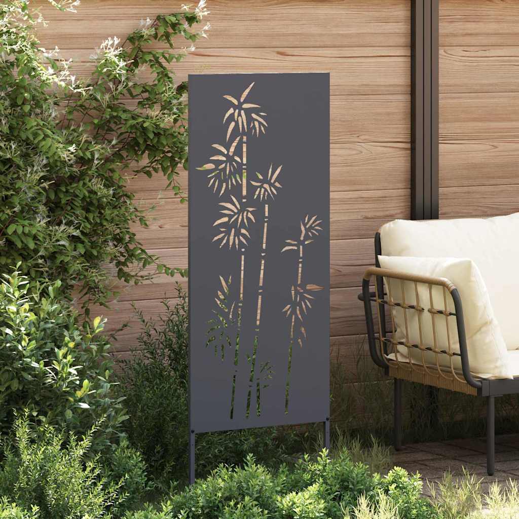 Garden Privacy Screen Anthracite 50 x 140 cm Cold-rolled steel