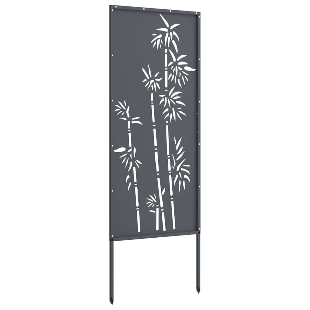 Garden Privacy Screen Anthracite 50 x 140 cm Cold-rolled steel