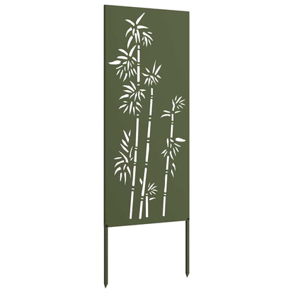 Garden Privacy Screen Olive green 50 x 140 cm Cold-rolled steel