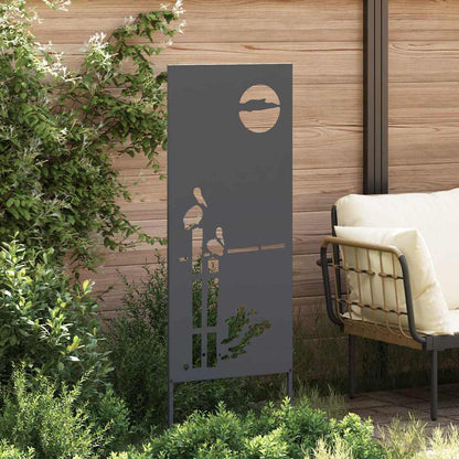 Garden Privacy Screen Anthracite 50 x 140 cm Cold-rolled steel