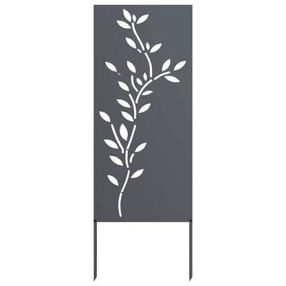Garden Decorative Panel Anthracite 50 x 140 cm
