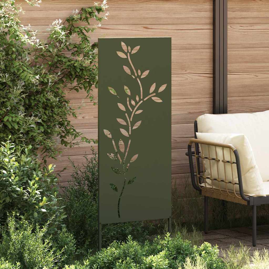 Garden Decorative Panel Olive green 50 x 140 cm