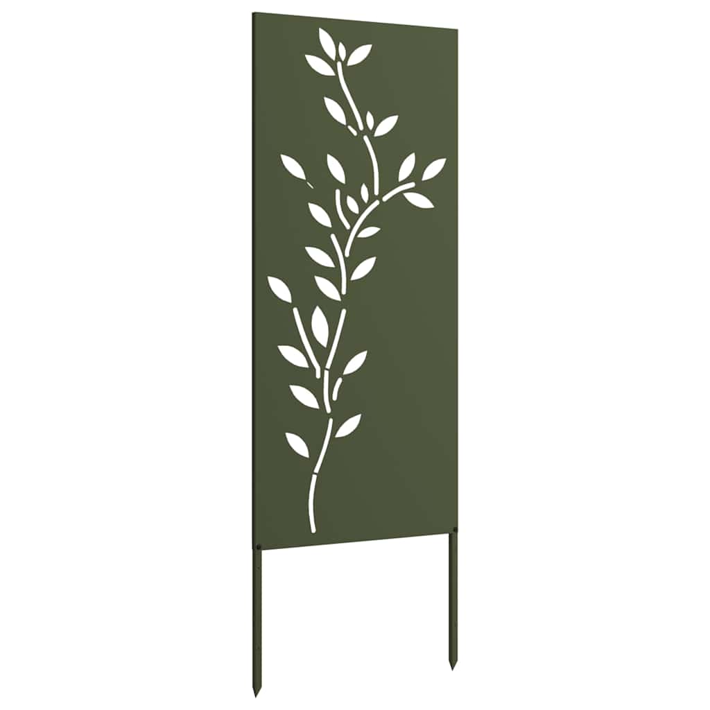 Garden Decorative Panel Olive green 50 x 140 cm
