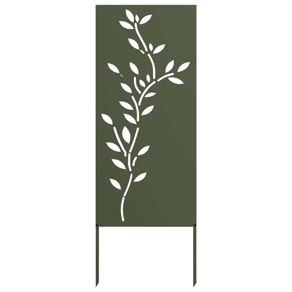 Garden Decorative Panel Olive green 50 x 140 cm