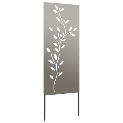 Garden Decorative Panel Rusty 50 x 140 cm Weathering steel