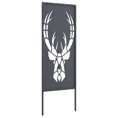Garden Decorative Panel Anthracite 50 x 140 cm