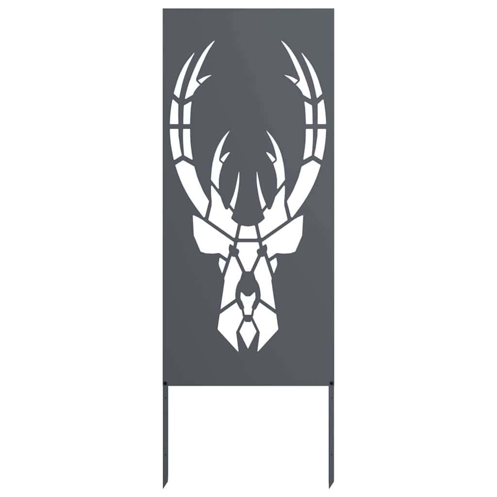 Garden Decorative Panel Anthracite 50 x 140 cm