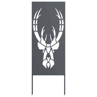 Garden Decorative Panel Anthracite 50 x 140 cm