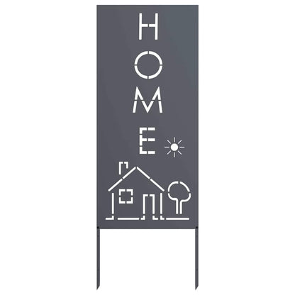 Garden Privacy Screen Anthracite 50 x 140 cm Cold-rolled steel