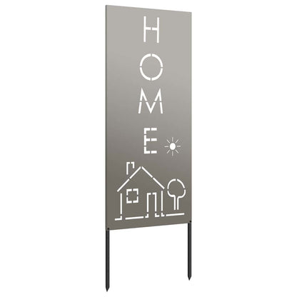 Garden Privacy Screen Rusty 50 x 140 cm Weathering steel