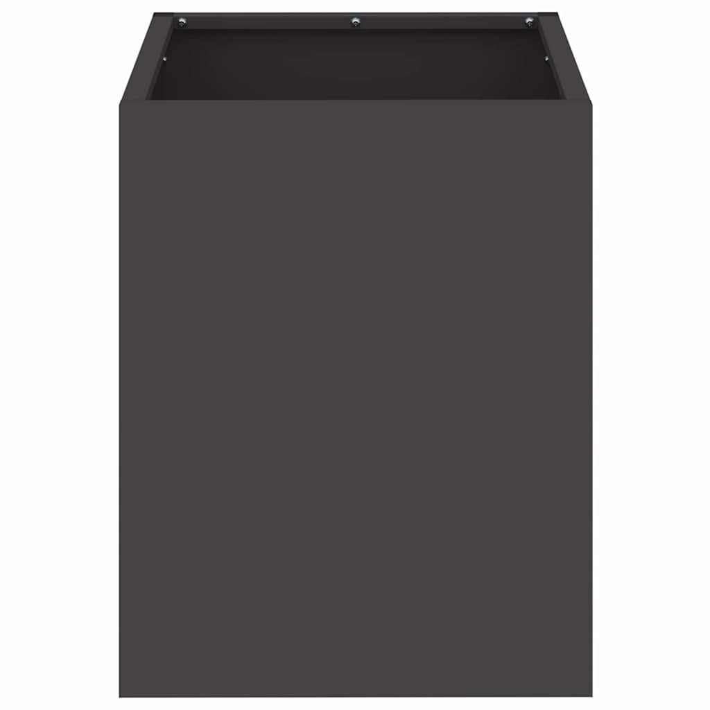 Garden Planter Black 32 x 32 x 40 cm Cold-rolled steel