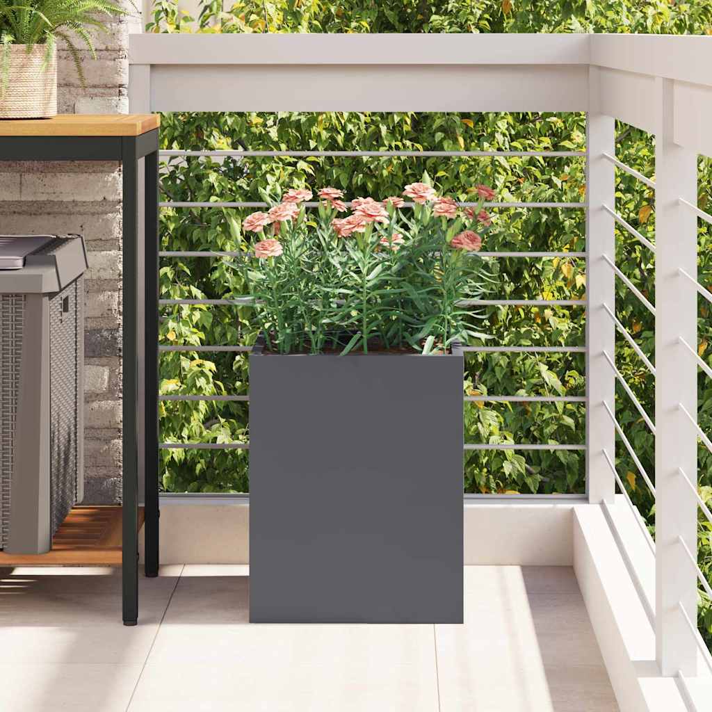 Garden Planter Anthracite Cold-rolled steel