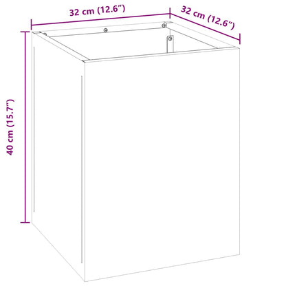 Garden Planter Anthracite Cold-rolled steel