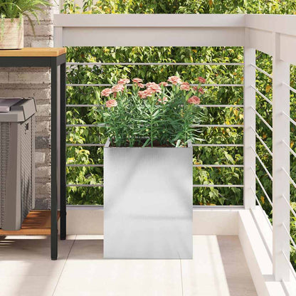 Garden Planter Silver Stainless steel
