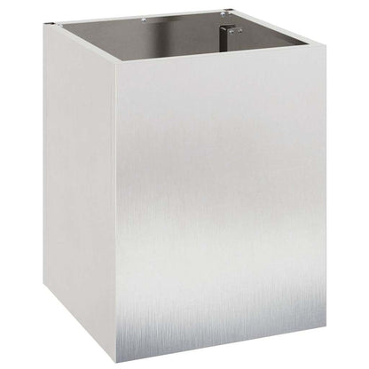 Garden Planter Silver Stainless steel