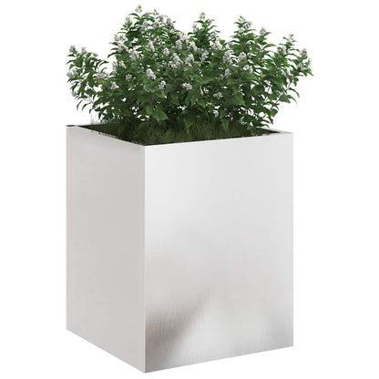 Garden Planter Silver Stainless steel