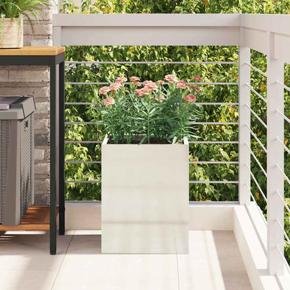 Garden Planter Silver Galvanised steel