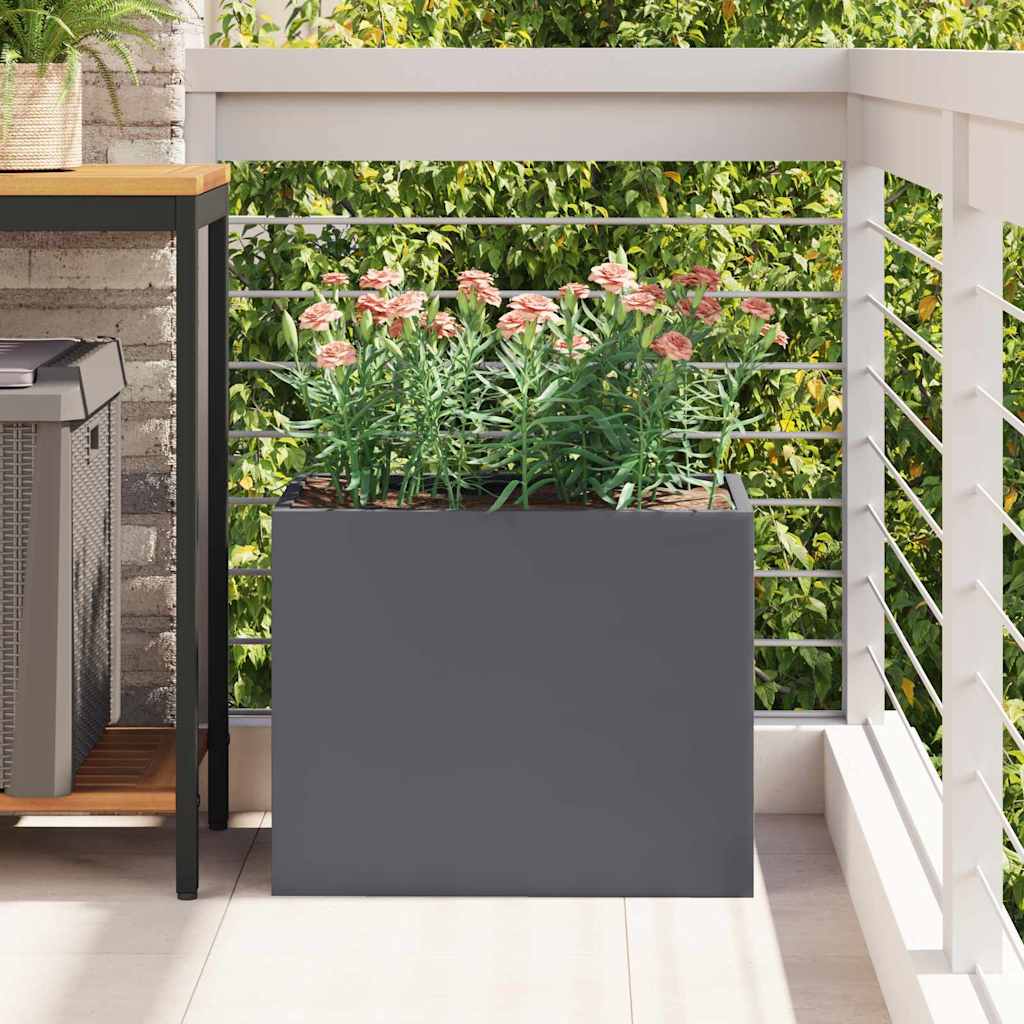Garden Planter Anthracite Cold-rolled steel