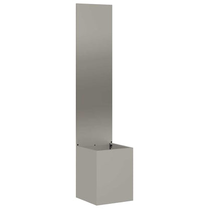 Garden Privacy Screen Rusty 32 x 140 cm Weathering steel