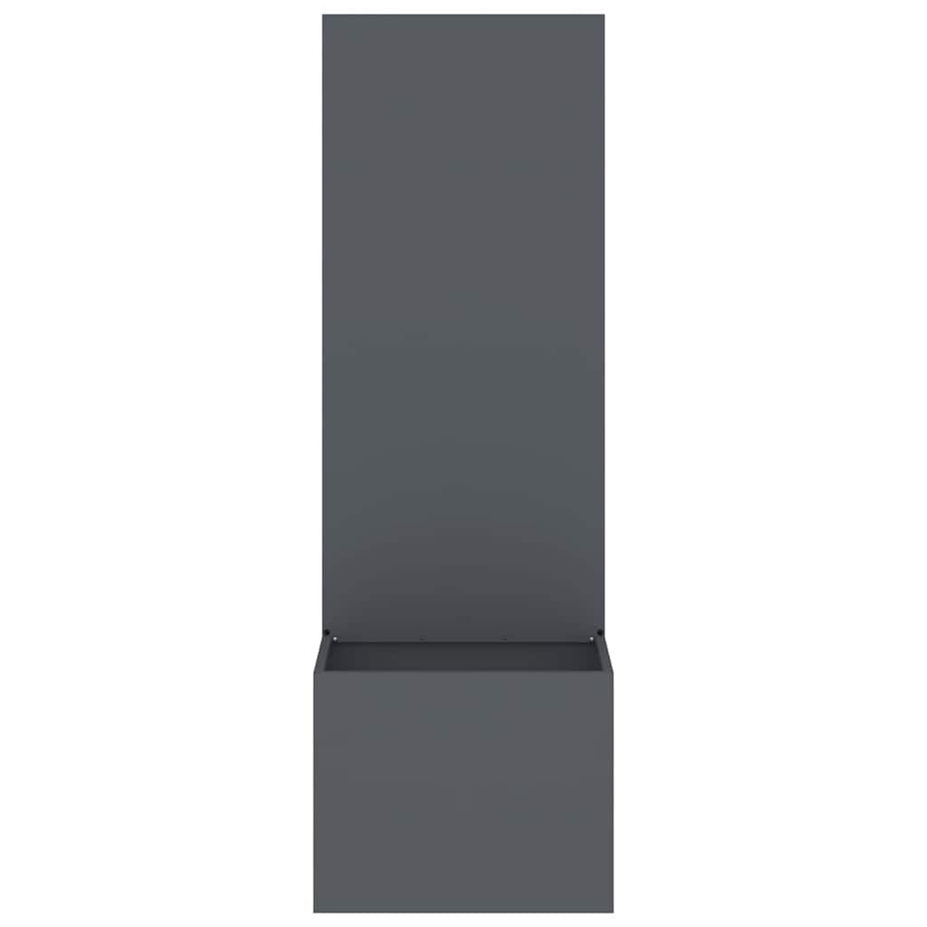 Garden Privacy Screen Anthracite 50 x 140 cm Cold-rolled steel