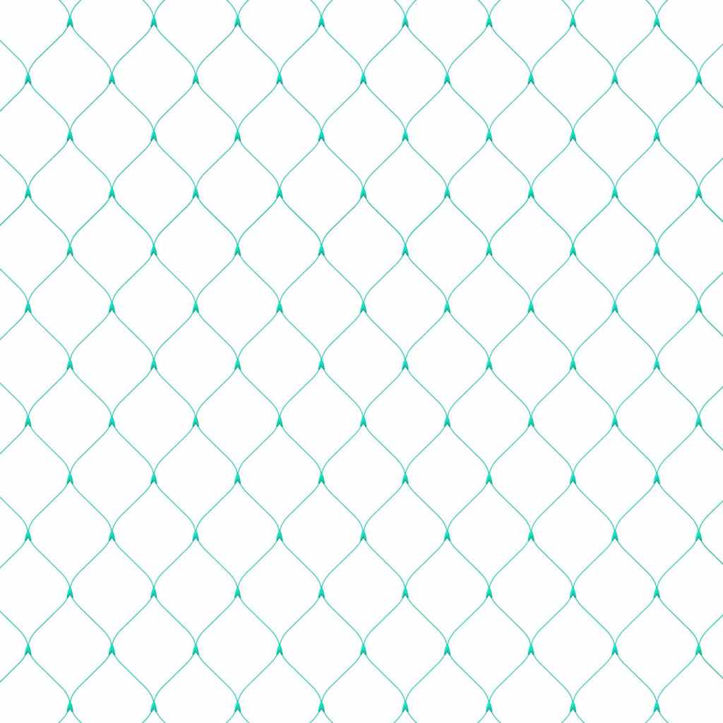 Bird Protection Net Green 2 x 10 m HDPE