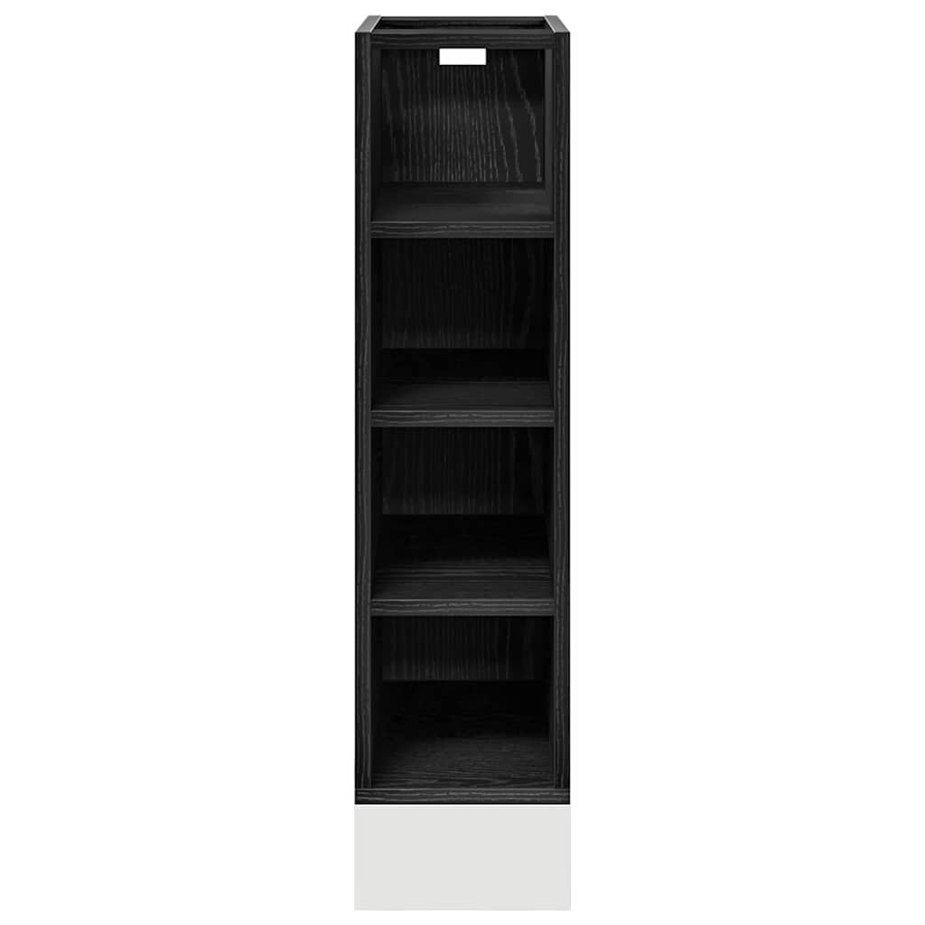 Kitchen Base Cabinet Riga Black oak 20 x 44.5 x 81.5 cm
