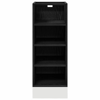 Kitchen Base Cabinet Riga Black oak 30 x 44.5 x 81.5 cm