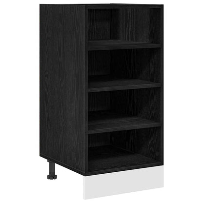 Kitchen Base Cabinet Riga Black oak 40 x 44.5 x 81.5 cm