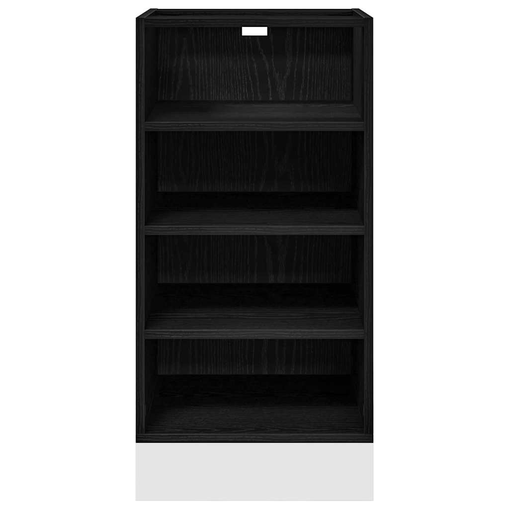 Kitchen Base Cabinet Riga Black oak 40 x 44.5 x 81.5 cm