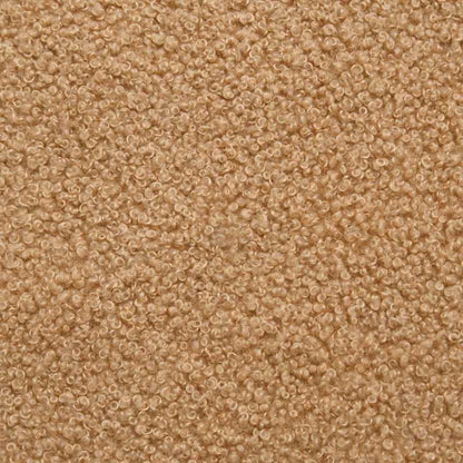 Swivel Chair Beige 63 x 75 x 76 cm Sheepskin