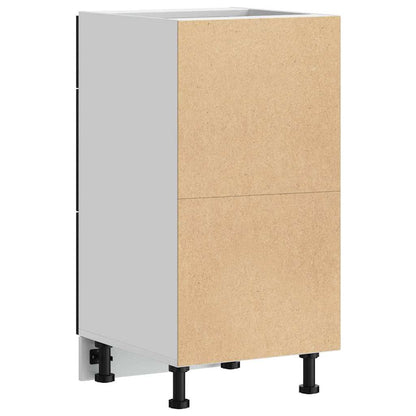 Kitchen Base Cabinet Riga Black Oak 40 x 46 x 81.5 cm