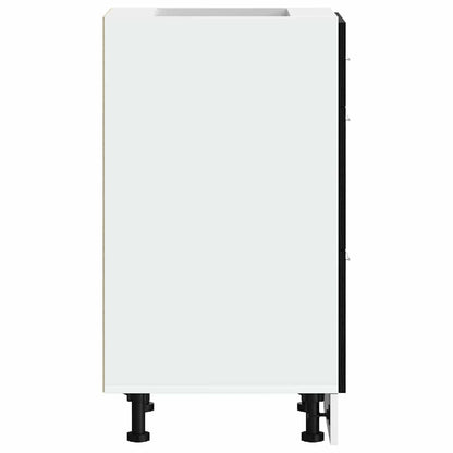 Kitchen Base Cabinet Riga Black Oak 40 x 46 x 81.5 cm