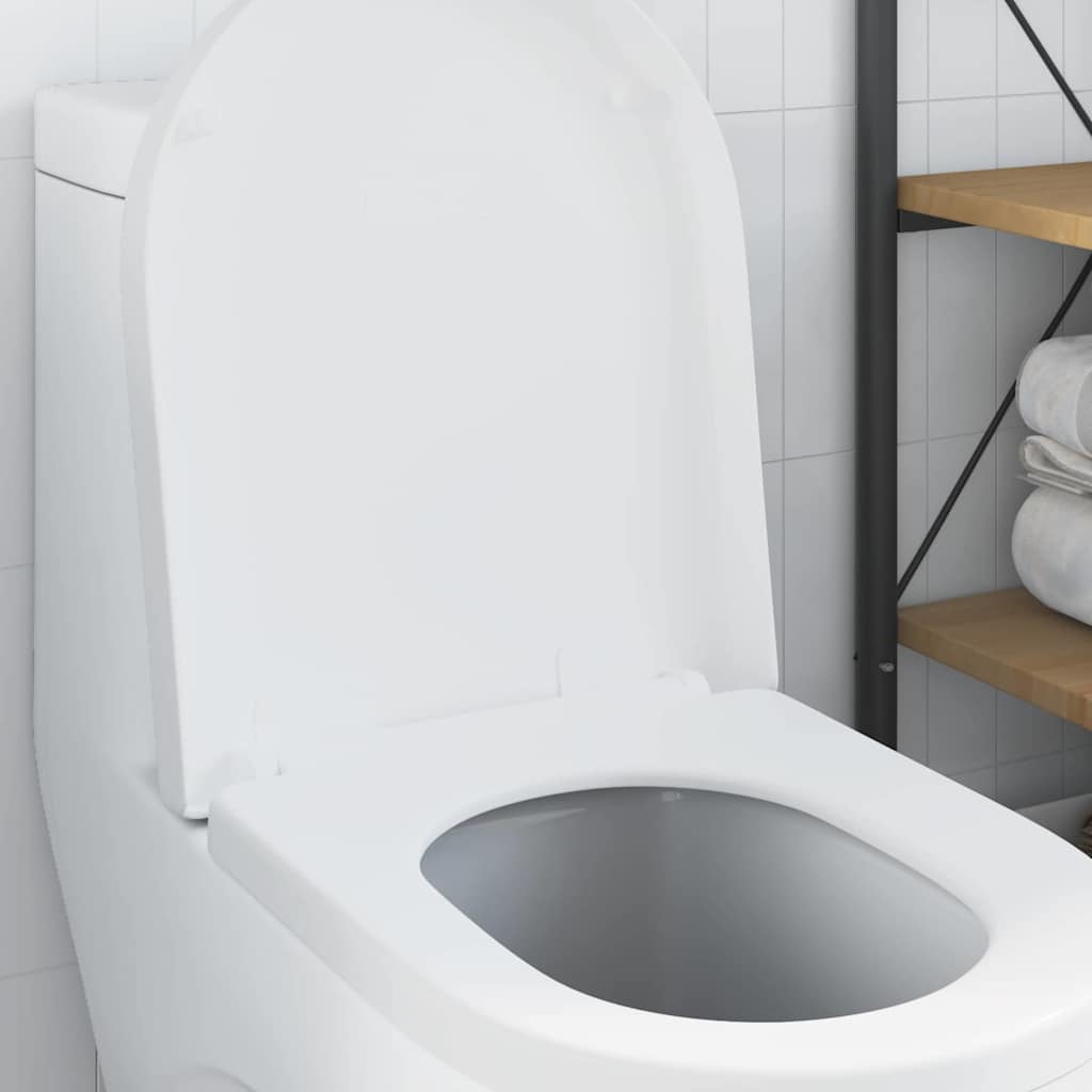 Toilet suitable for Seat White 48 x 36.5 x 4.5 cm Polypropylene