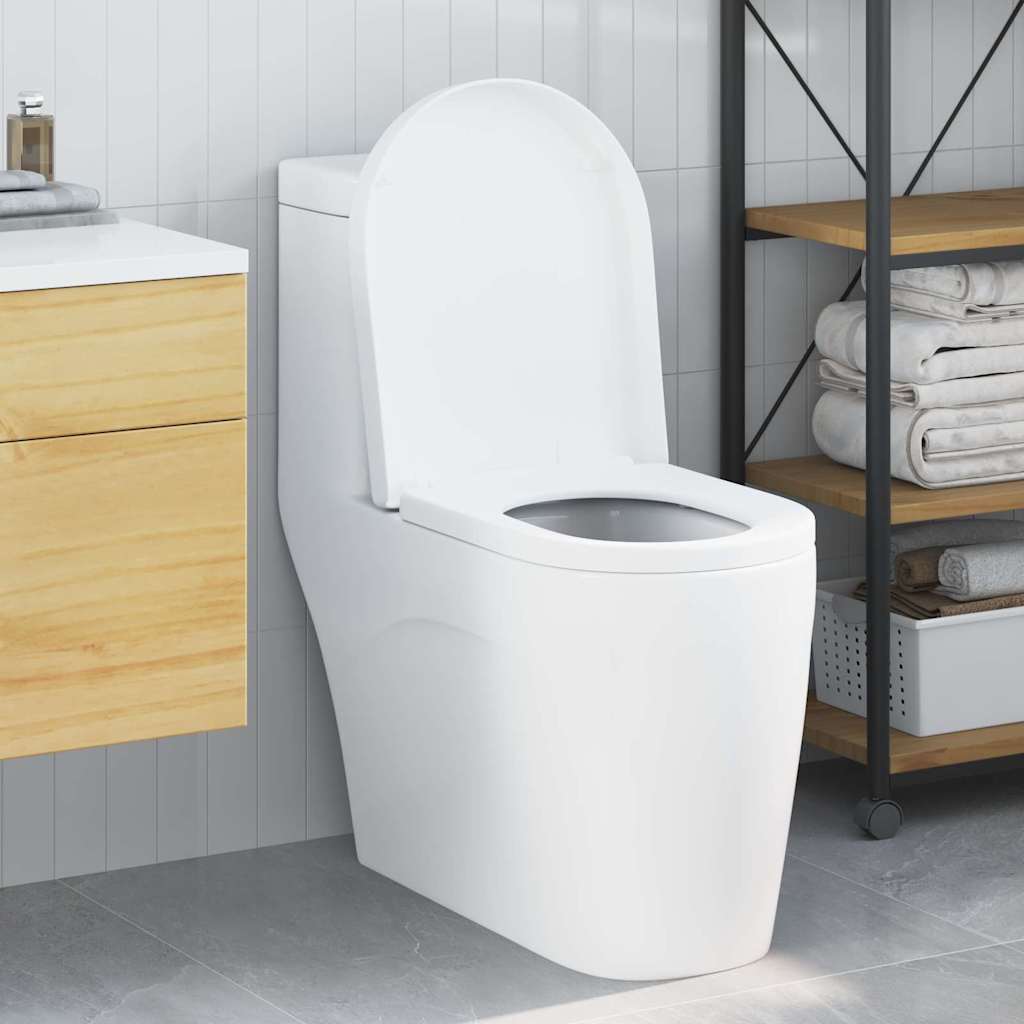 Toilet suitable for Seat White 48 x 36.5 x 4.5 cm Polypropylene