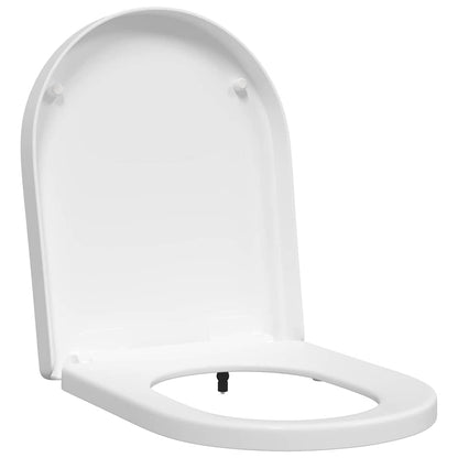 Toilet suitable for Seat White 48 x 36.5 x 4.5 cm Polypropylene