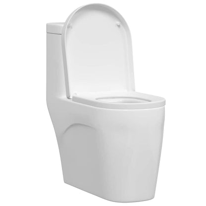 Toilet suitable for Seat White 48 x 36.5 x 4.5 cm Polypropylene