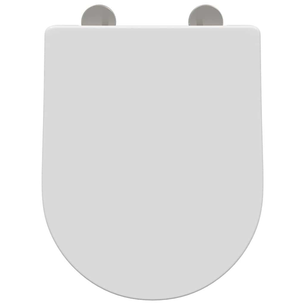 Toilet suitable for Seat White 48 x 36.5 x 4.5 cm Polypropylene