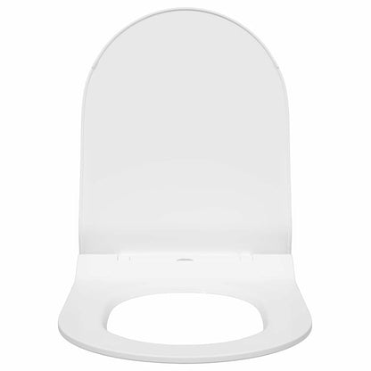 Toilet suitable for Seat White 50 x 36 x 5 cm Polypropylene