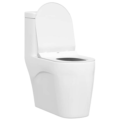 Toilet suitable for Seat White 50 x 36 x 5 cm Polypropylene
