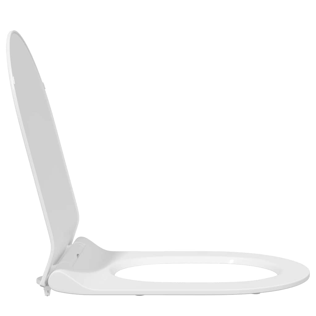 Toilet suitable for Seat White 50 x 36 x 5 cm Polypropylene