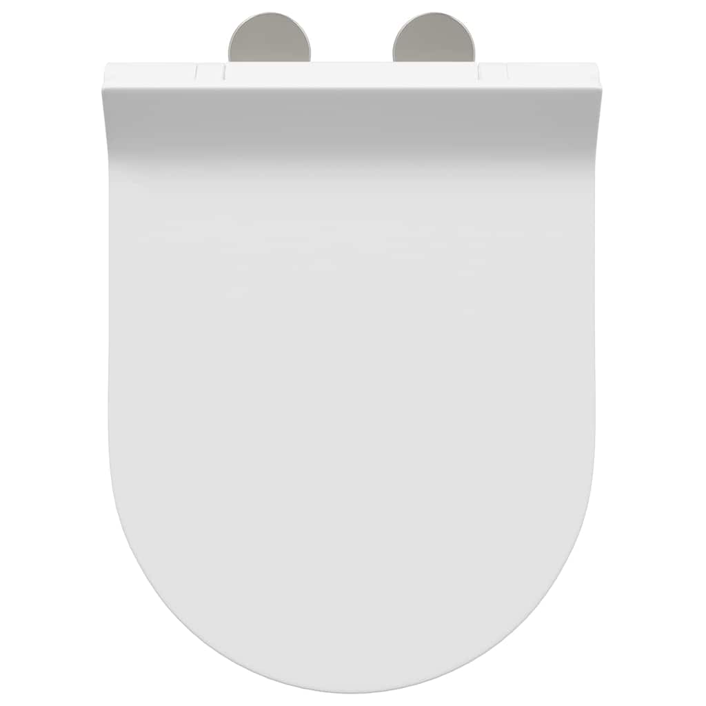 Toilet suitable for Seat White 50 x 36 x 5 cm Polypropylene
