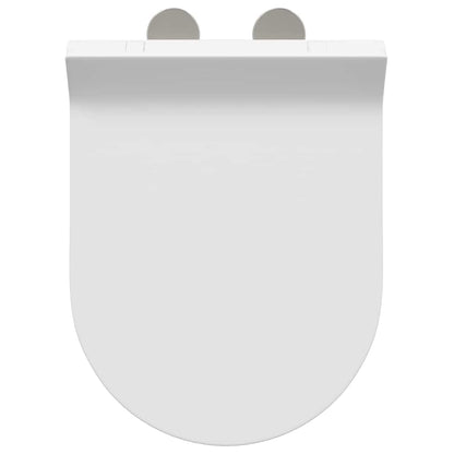 Toilet suitable for Seat White 50 x 36 x 5 cm Polypropylene