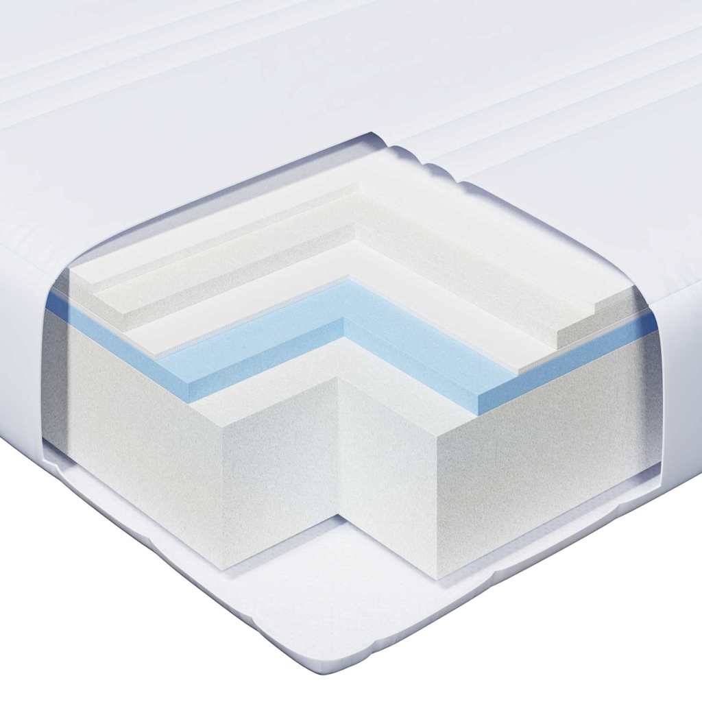 Bed Frame with Mattress Wax brown 80 x 200 cm Solid pine wood